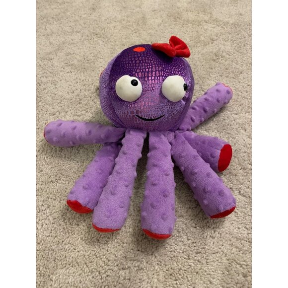 Scentsy Buddy Bubbles Purple Octopus Plush Retired Stuffed Toy W Beach Scent Pak - Picture 1 of 7